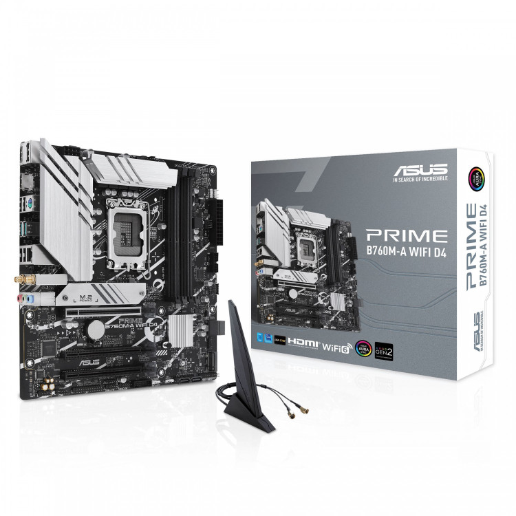 مادربرد ASUS مدل B760-MA-WIFI-D4