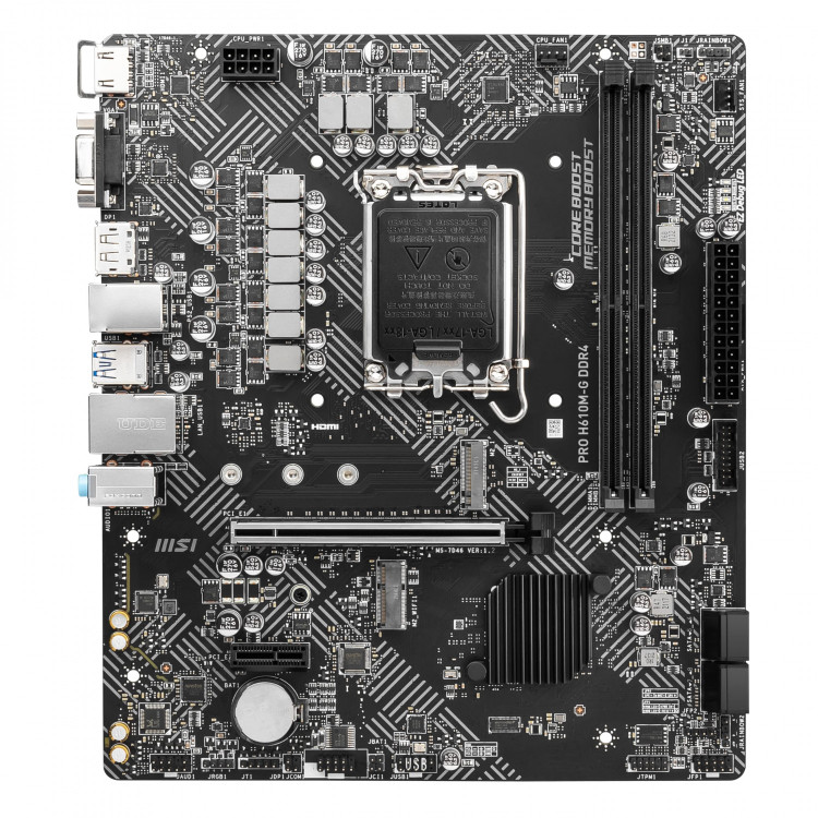 مادربرد ام اس آی مدل PRO H610M-E DDR5