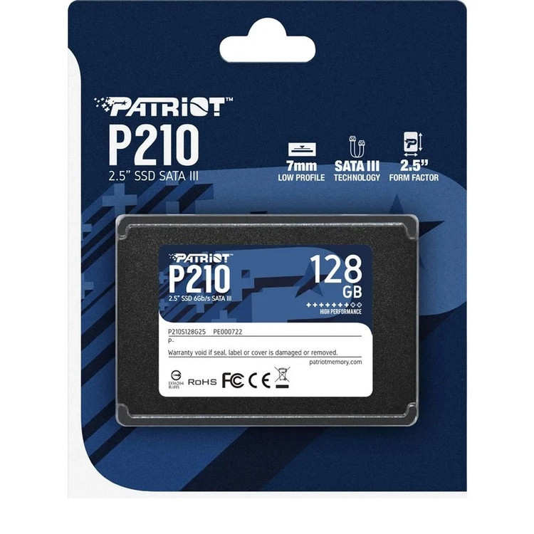 اس اس دی اینترنال پاتریوت مدل P210 ظرفیت 128 گیگابایت