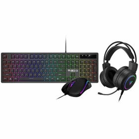 ست ماوس و کیبورد و هدست گیمینگ گیم دیاس مدل POSEIDON E2 3 in 1