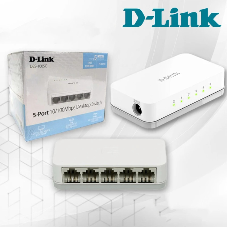 سوییچ 8 پورت دی-لینک مدل DES-1008C