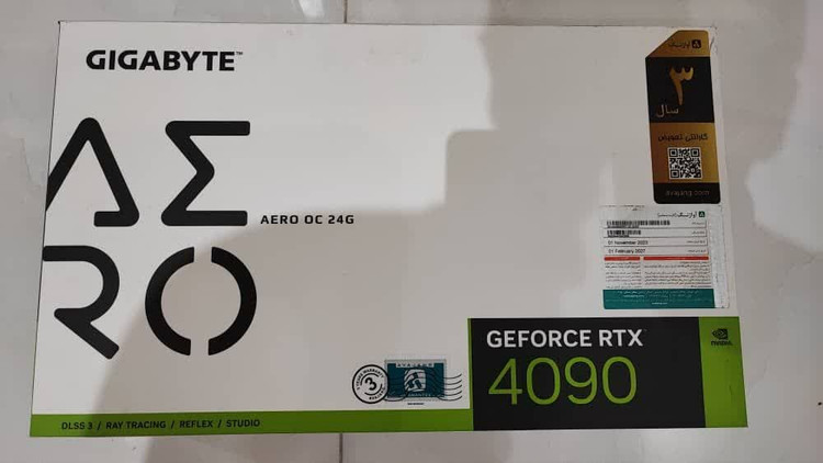 کارت گرافیک GIGABYTE RTX 4090 AERO OC 24G
