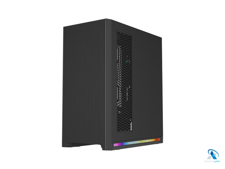 کیس کامپیوتر لاجیکی C644B ARGB Mid Tower مشکی