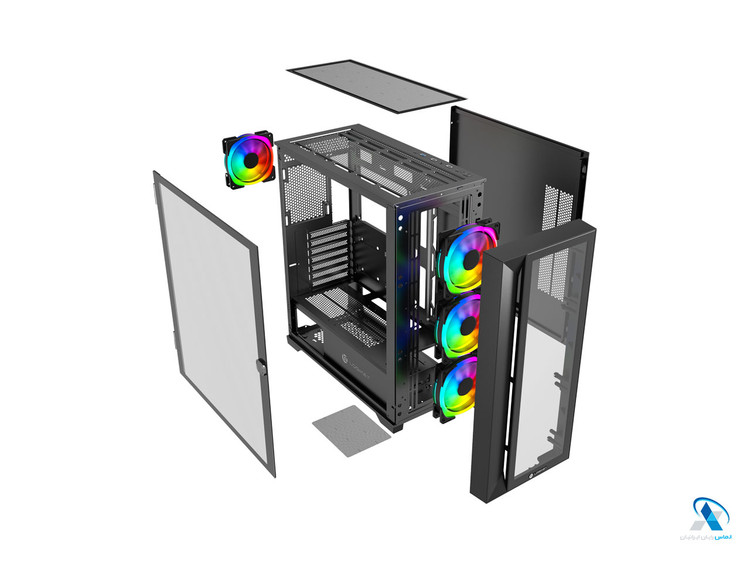 کیس کامپیوتر لاجیکی C474B