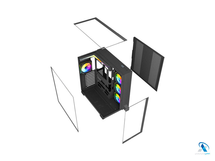 کیس گیمینگ لاجیکی C714B