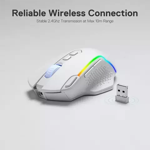 موس بی سیم گیمینگ ردراگون مدل TAIPAN PRO M810