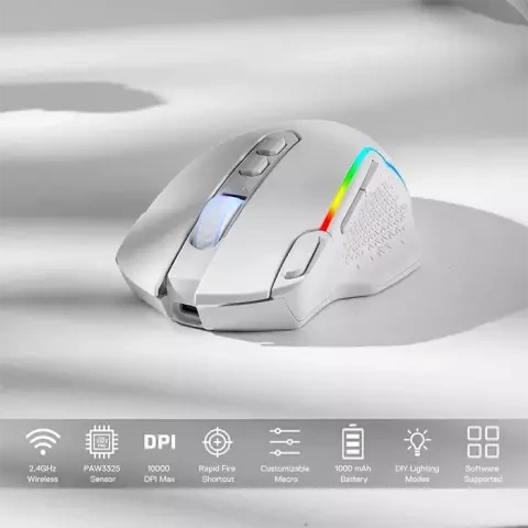 موس بی سیم گیمینگ ردراگون مدل TAIPAN PRO M810