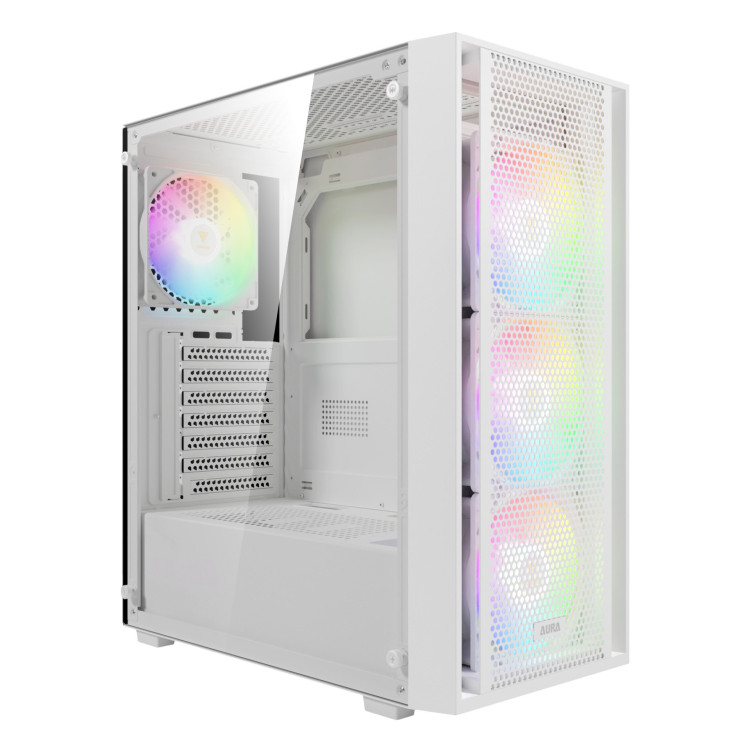 GAMDIAS AURA GC2 WHITE GAMING CASE