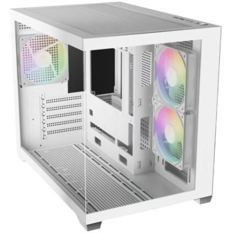 Gamdias AURA GC10M WH ARGB Computer Case