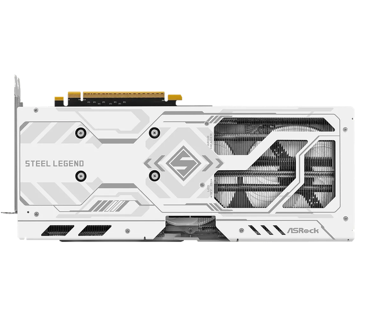 کارت گرافیک ازراک مدل Intel Arc B580 Steel Legend OC حافظه 12 گیگابایت