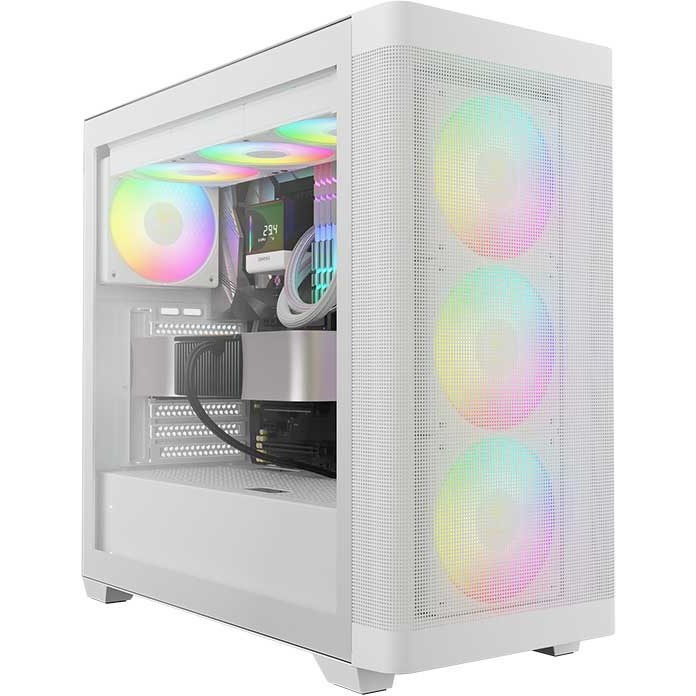 Gamdias Athena M3 WH ARGB Mid Tower CG Computer Case