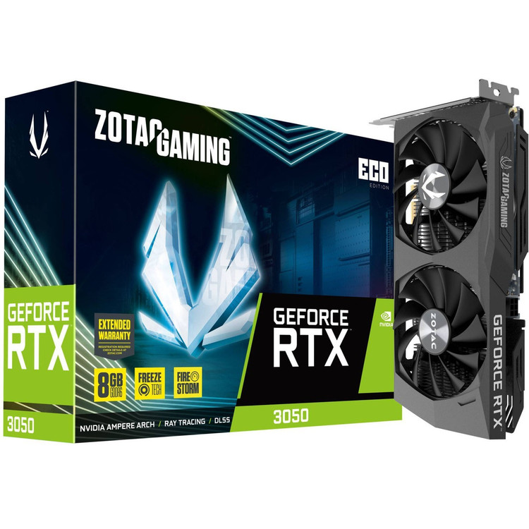 کارت گرافیک زوتک مدل Gaming GeForce RTX 3050 ECO