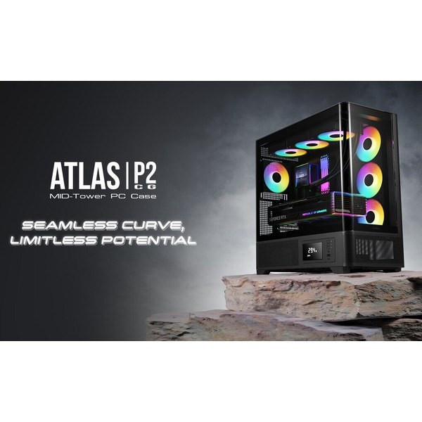 GAMDIAS ATLAS P2 CG GAMING CASE