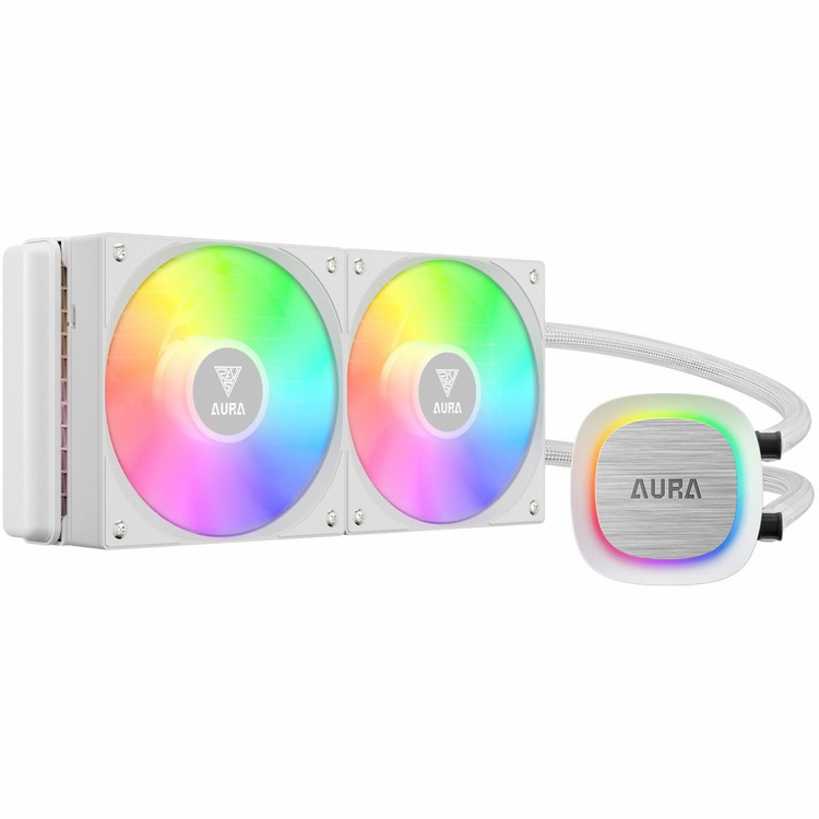 فن پردازنده گیمدیاس مدل AURA GL240 V2 - White