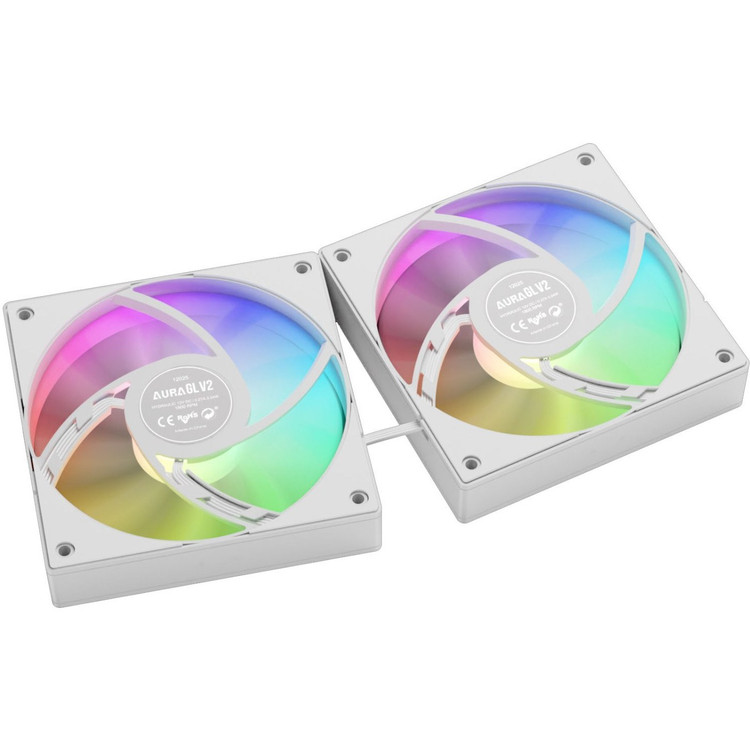فن پردازنده گیمدیاس مدل AURA GL240 V2 - White