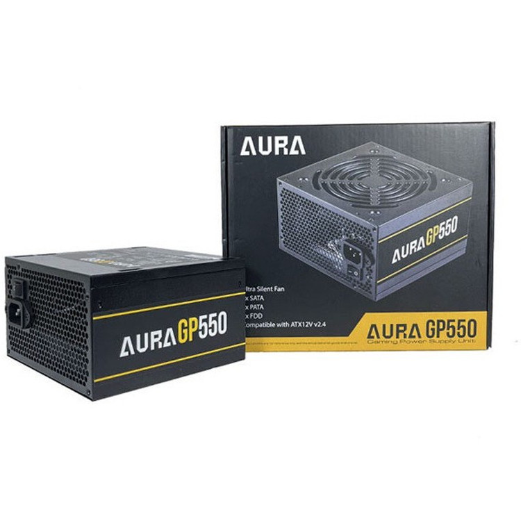 منبع تغذیه کامپیوتر گیم دیاس مدل Aura GP550 80 Plus White توان 550 وات