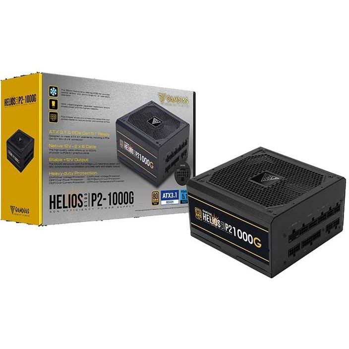 پاور کامپیوتر گیم دیاس مدل HELIOS P2-1000G ظرفیت ۱۰۰۰ وات
