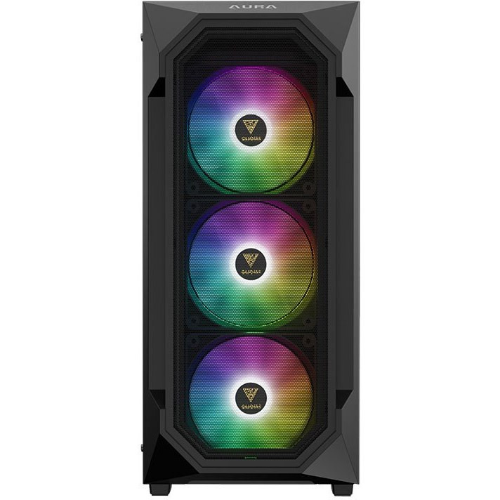 Gamdias Aura GC1 Elite Mid Tower Black Computer Case