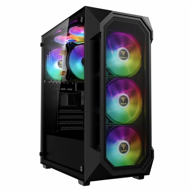 Gamdias Aura GC1 Elite Mid Tower Black Computer Case