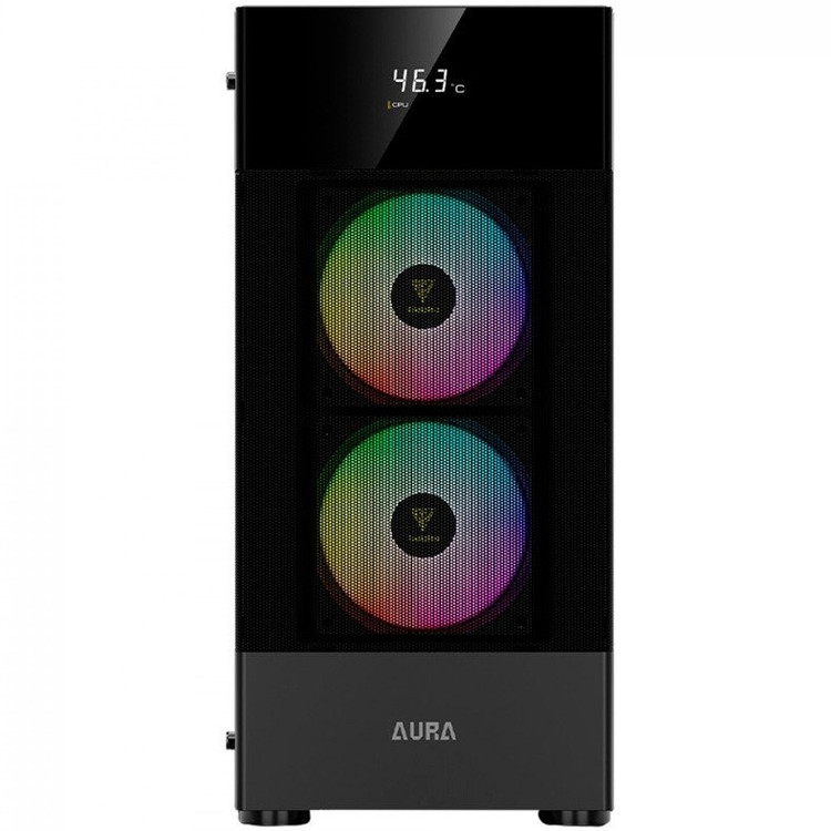 Gamdias Aura GC5 ARGB Mid Tower Black Computer Case