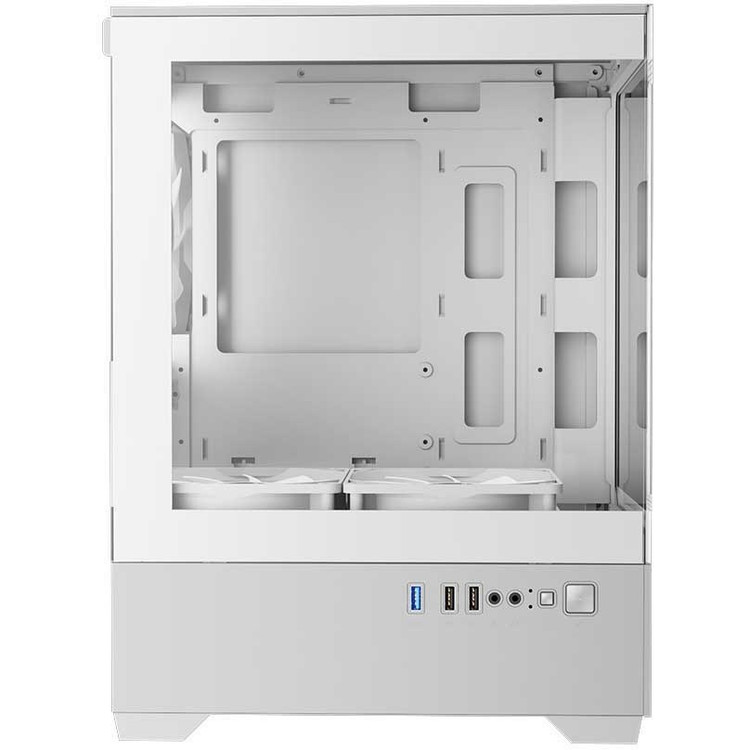 Gamdias Aura GC9M ARGB Mini Tower White Computer Case