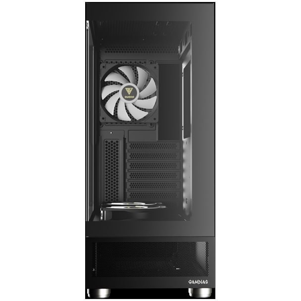 Gamdias Atlas E1 ARGB Mid Tower Black Computer Case