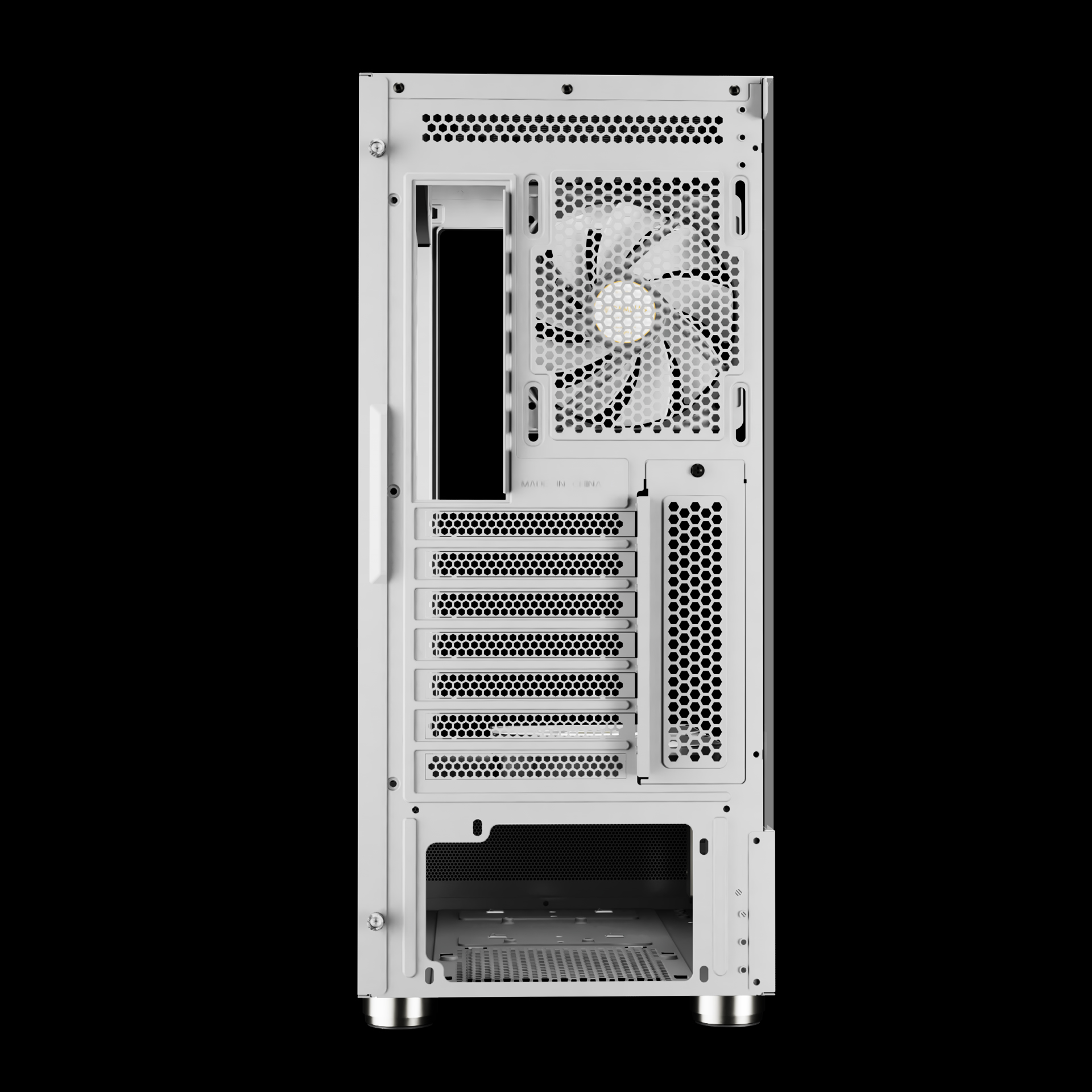 Gamdias Atlas E1 WH ARGB Mid Tower Black Computer Case