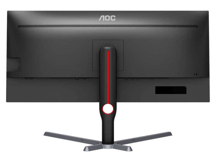 مانیتور 34 اینچ گیمینگ ای او سی مدل AOC U34G3XM
