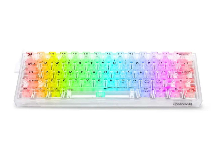 کیبورد مکانیکی ردراگون مدل Redragon Fizz K617CT RGB