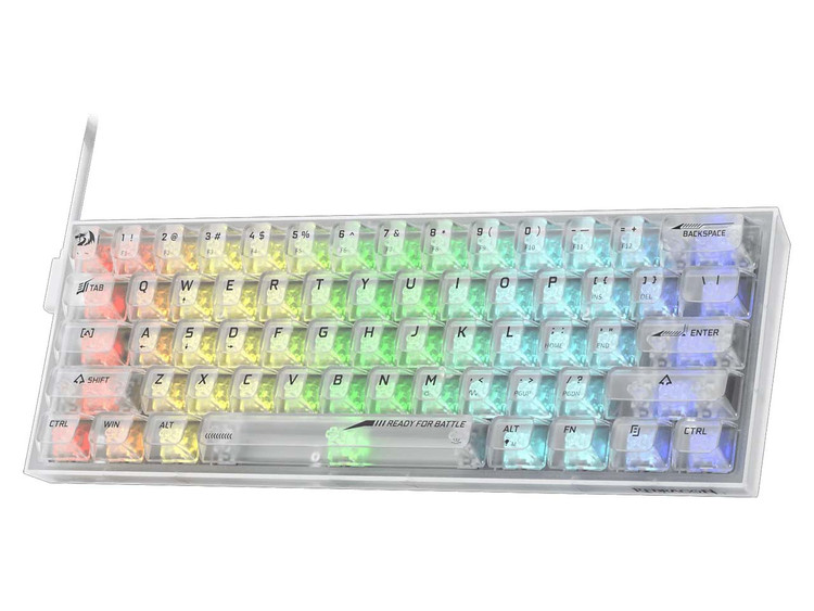 کیبورد مکانیکی ردراگون مدل Redragon Fizz K617CT RGB