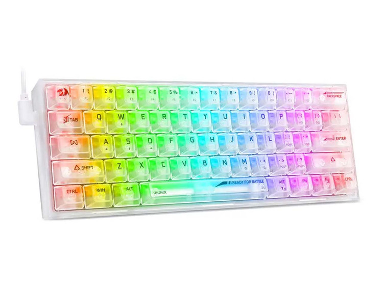 کیبورد مکانیکی ردراگون مدل Redragon Fizz K617CT RGB