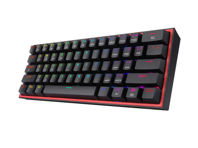 کیبورد مکانیکال بیسیم ردراگون مدل Redragon Fizz Pro K616RGB-B 61 RGB