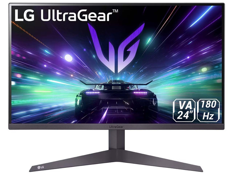 مانیتور 24 اینچ گیمینگ ال جی مدل LG UltraGear 24GS50F-B