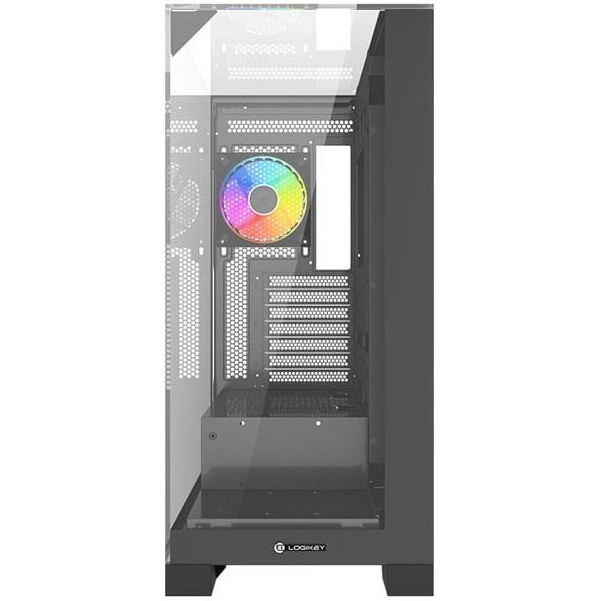 کیس کامپیوتر لاجی کی C511B ARGB Mid Tower مشکی