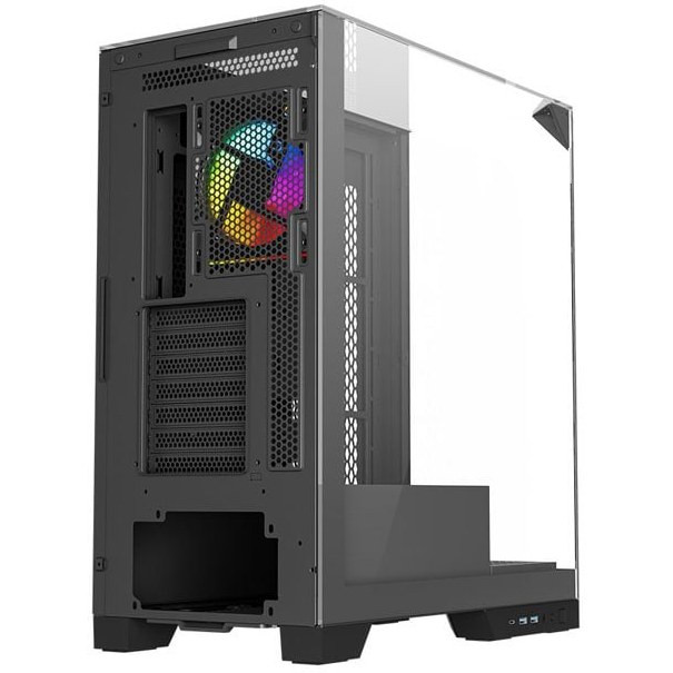 کیس کامپیوتر لاجی کی C511B ARGB Mid Tower مشکی