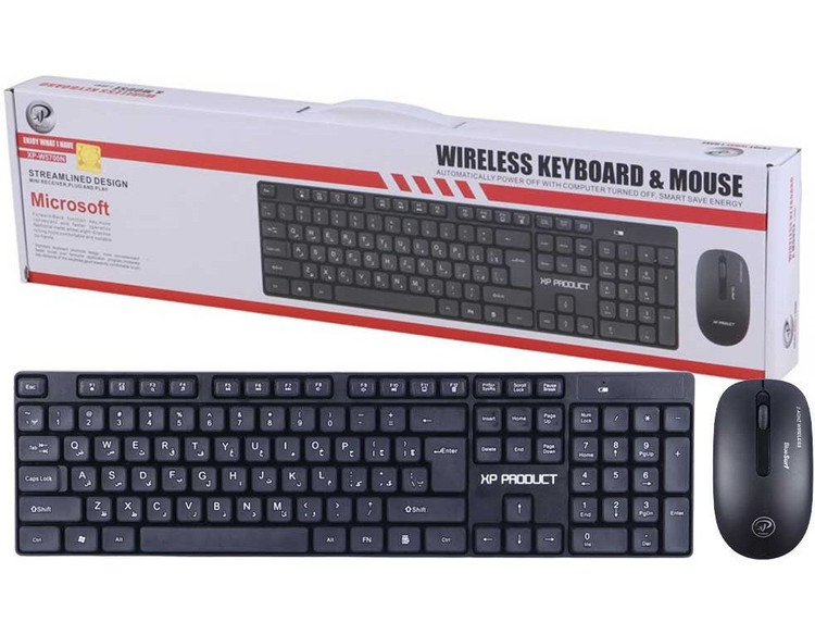ست ماوس و کیبورد ایکس پی-پروداکت W5700N بی سیم