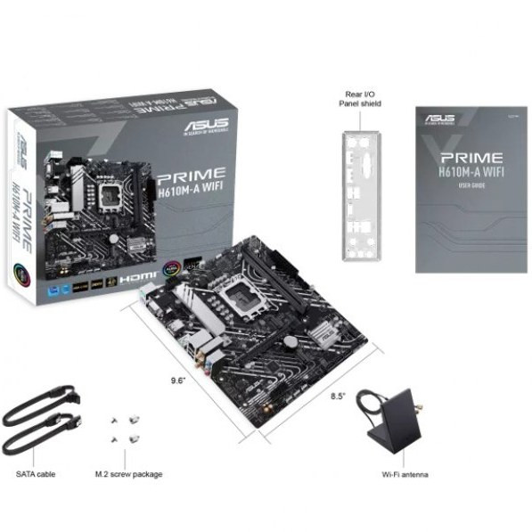 مادربرد ایسوس مدل PRIME H610M-A WiFi DDR5