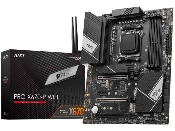 MSI PRO X670-P WIFI AM5 ATX Motherboard