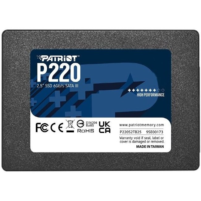 Patriot P220 512GB Internal SSD