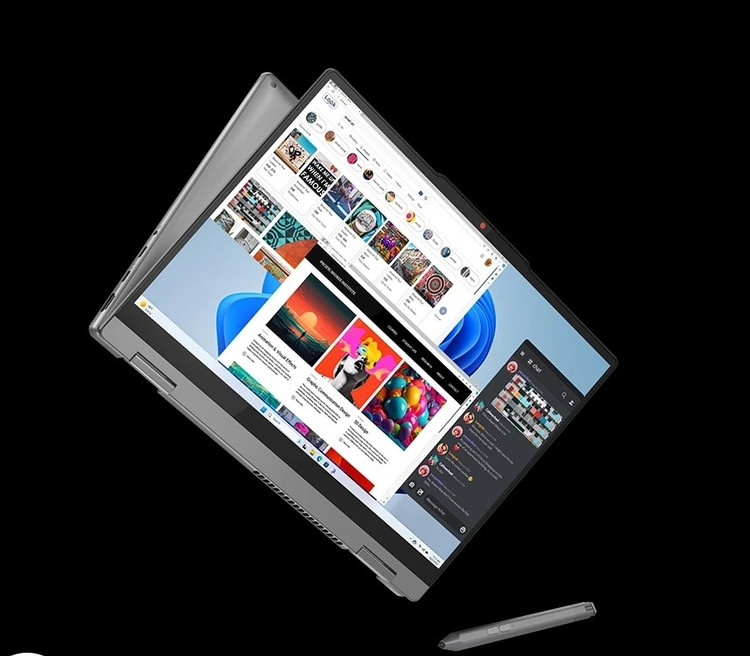 لپ تاپ لنوو IdeaPad 5 ۱۴ اینچی ۲ در ۱ با پردازنده Core i5 و حافظه ۱۶ گیگابایت و SSD ۵۱۲ گیگابایت