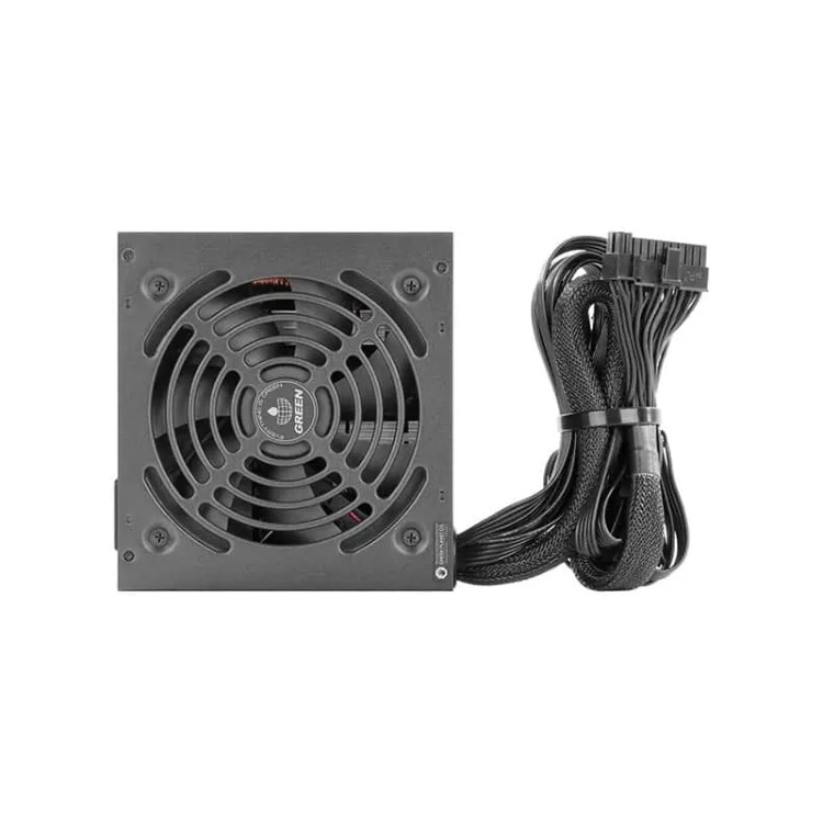 منبع تغذیه کامپیوتر گرین GP500A-ECO Rev 3.1 80 Plus White توان 500 وات