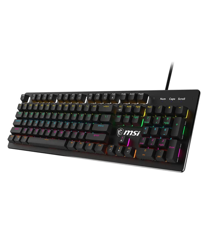 MSI FORGE GK300 RGB Mechanical Blue Switches Keyboard