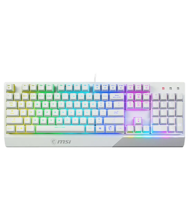 MSI VIGOR GK30 White RGB Keyboard