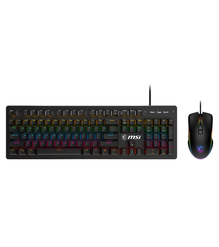 کیبورد و موس گیمینگ ام اس آی FORGE GK300 COMBO