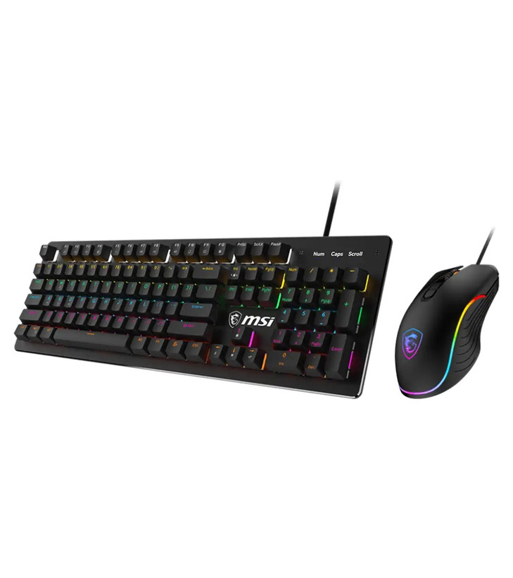 کیبورد و موس گیمینگ ام اس آی FORGE GK300 COMBO