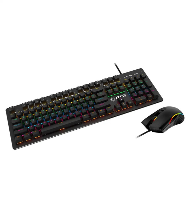کیبورد و موس گیمینگ ام اس آی FORGE GK300 COMBO