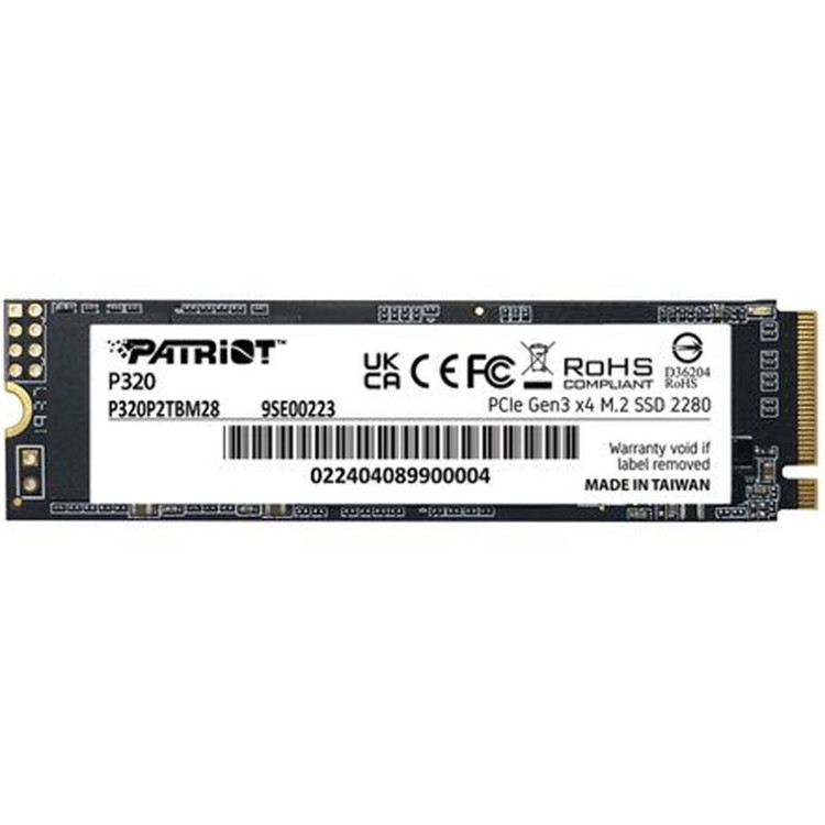 Patriot P320 M.2 2280 NVMe 256GB Internal SSD