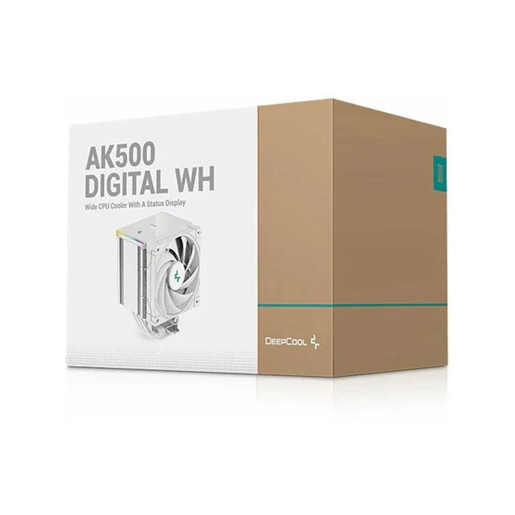 Deepcool AK500 DIGITAL Pro CPU Cooler WHITE