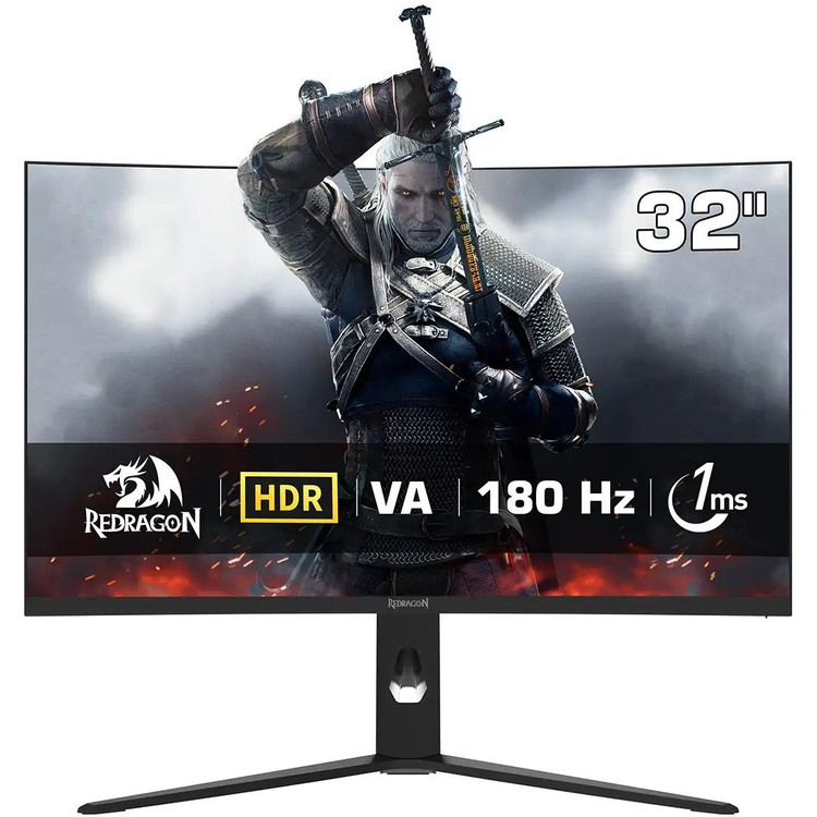 REDRAGON GMQ3212RVC 32INCH 180Hz QHD