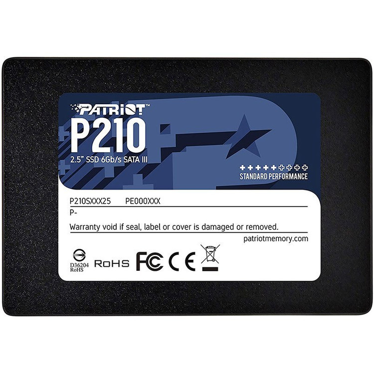 حافظه اس اس دی پتریوت مدل P210 ظرفیت ۵۱۲ گیگابایت